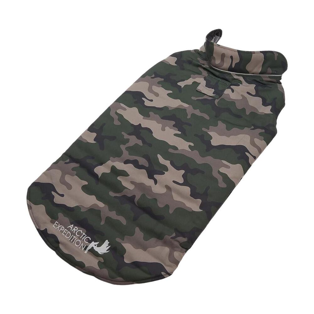 Arctic Expedition Quilted Dog Coat Hunter Camo